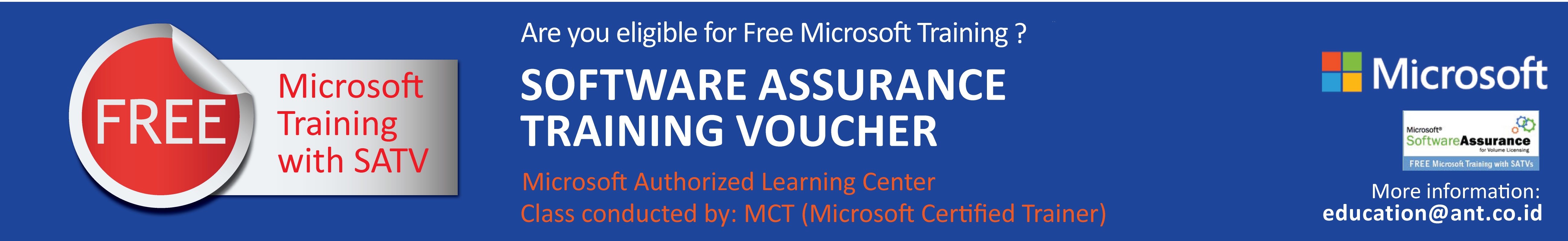 Free Trainings with Microsoft Vouchers